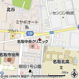 宮城県名取市増田柳田10周辺の地図
