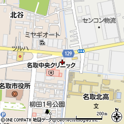 宮城県名取市増田柳田10周辺の地図