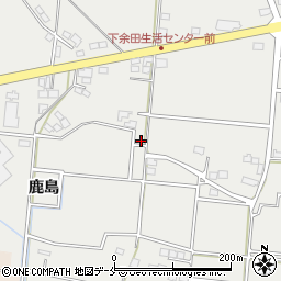 宮城県名取市下余田鹿島233周辺の地図