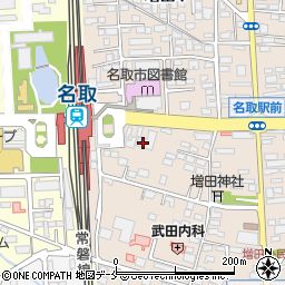 ネオハイツ名取駅前管理室周辺の地図