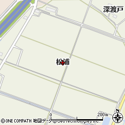 宮城県名取市牛野（松浦）周辺の地図