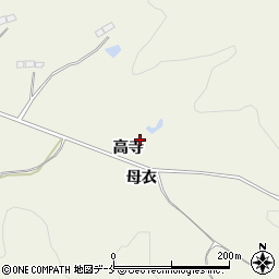 宮城県柴田郡村田町菅生高寺周辺の地図