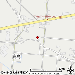 宮城県名取市下余田鹿島225周辺の地図