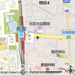 ゆるりと菜 村さ来 名取駅前店周辺の地図