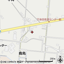 宮城県名取市下余田鹿島194周辺の地図