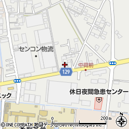 宮城県名取市下余田中荷662周辺の地図