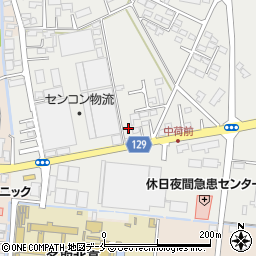 宮城県名取市下余田中荷671周辺の地図