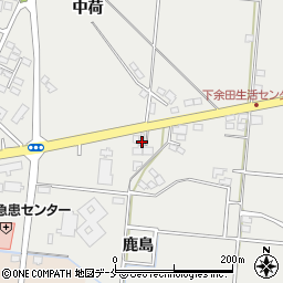 宮城県名取市下余田鹿島157-1周辺の地図