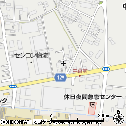 宮城県名取市下余田中荷661周辺の地図
