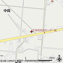 宮城県名取市下余田中荷490周辺の地図
