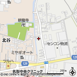 宮城県名取市下余田中荷715周辺の地図