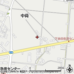 宮城県名取市下余田中荷518周辺の地図