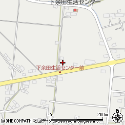 宮城県名取市下余田中荷465周辺の地図