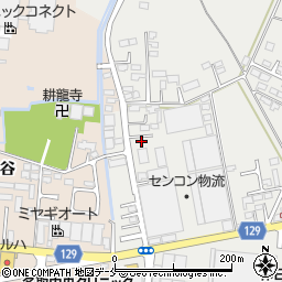 宮城県名取市下余田中荷237周辺の地図