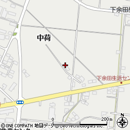 宮城県名取市下余田中荷533周辺の地図
