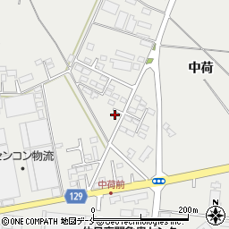 宮城県名取市下余田中荷267周辺の地図