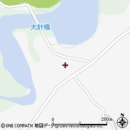 宮城県柴田郡川崎町支倉大針周辺の地図