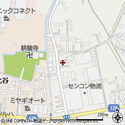 宮城県名取市下余田中荷236周辺の地図