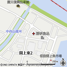 海祥名取工場周辺の地図
