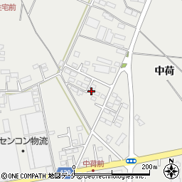 宮城県名取市下余田中荷272周辺の地図