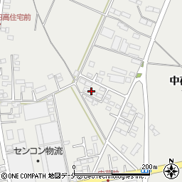 宮城県名取市下余田中荷276周辺の地図
