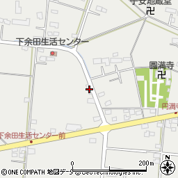 宮城県名取市下余田中荷434周辺の地図