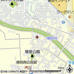 宮城県名取市手倉田堰根767周辺の地図