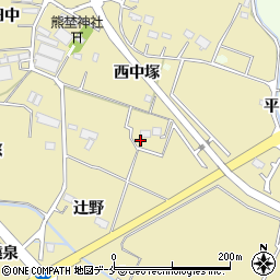 宮城県名取市小塚原周辺の地図