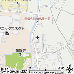 宮城県名取市下余田中荷175周辺の地図