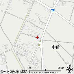 宮城県名取市下余田中荷128周辺の地図