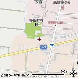 宮城県名取市高柳皇檀ケ原208周辺の地図