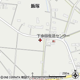 宮城県名取市下余田中荷400周辺の地図