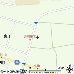 川崎町カギの緊急隊・役場前センター周辺の地図