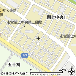 宮城県名取市閖上（庚申塚）周辺の地図