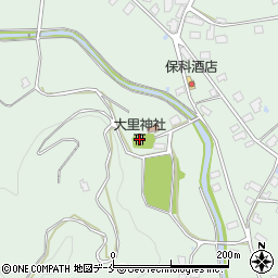 大里神社周辺の地図