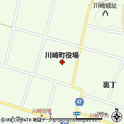 宮城県柴田郡川崎町周辺の地図