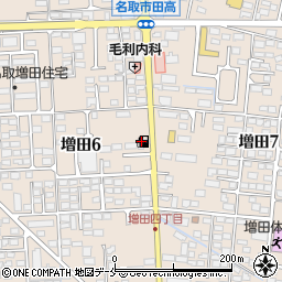 コスモ名取砂金ＳＳ周辺の地図