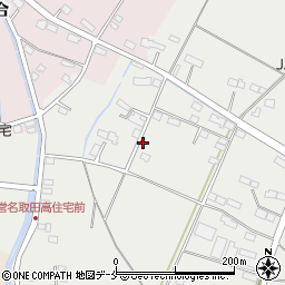 宮城県名取市下余田中荷76周辺の地図