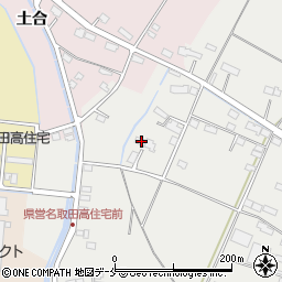 宮城県名取市下余田中荷46周辺の地図
