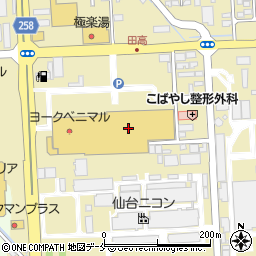 ＤＣＭ名取店周辺の地図