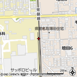 宮城県名取市田高上原周辺の地図