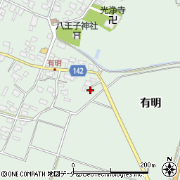 新潟県村上市有明598周辺の地図
