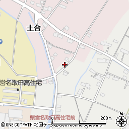 宮城県名取市下余田中荷125周辺の地図