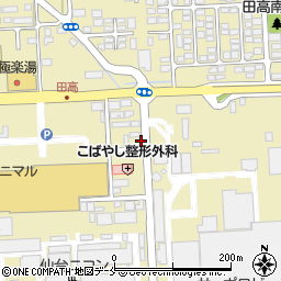 田高南周辺の地図