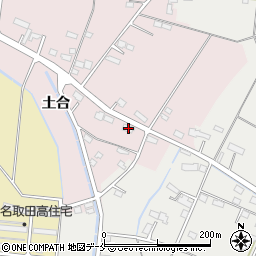 宮城県名取市上余田土合144周辺の地図