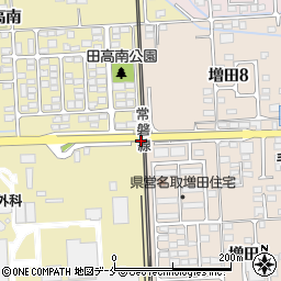 宮城県名取市田高下原周辺の地図