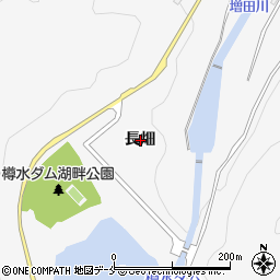 宮城県名取市高舘川上長畑周辺の地図