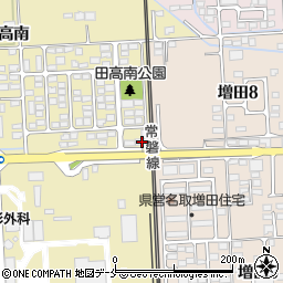 宮城県名取市田高南653周辺の地図