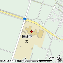 市立神納中学校周辺の地図