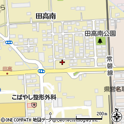 宮城県名取市田高南633周辺の地図